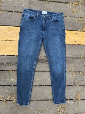 DU/ER Men's Skinny Jeans - Dark Blue Stretch Denim size 31x28